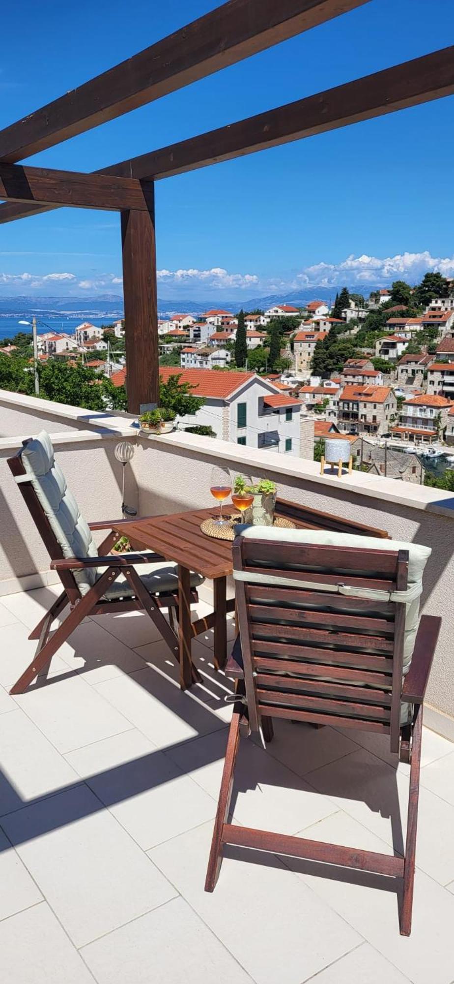 New Apartment With Panoramic View Стоморска Екстериор снимка
